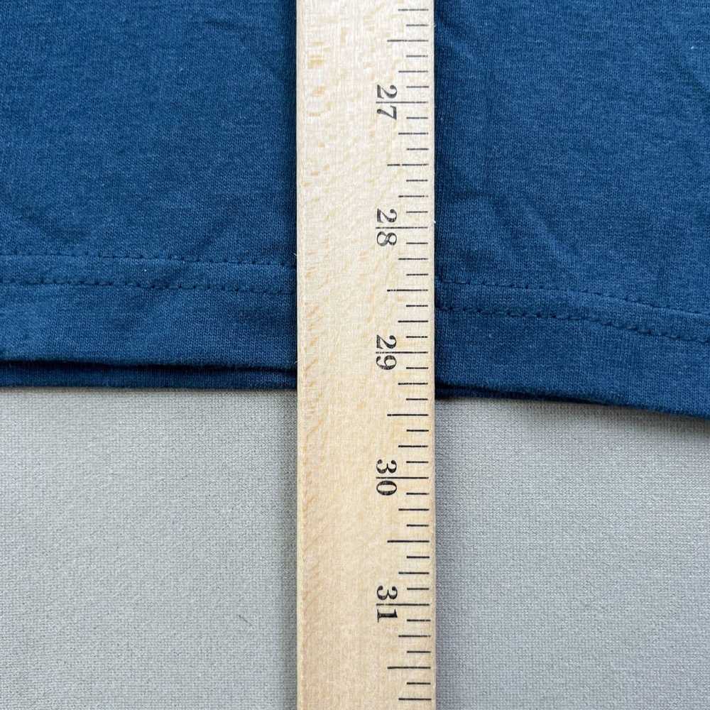 Gildan × Vintage Vintage Blue T-Shirt Mens Small … - image 7
