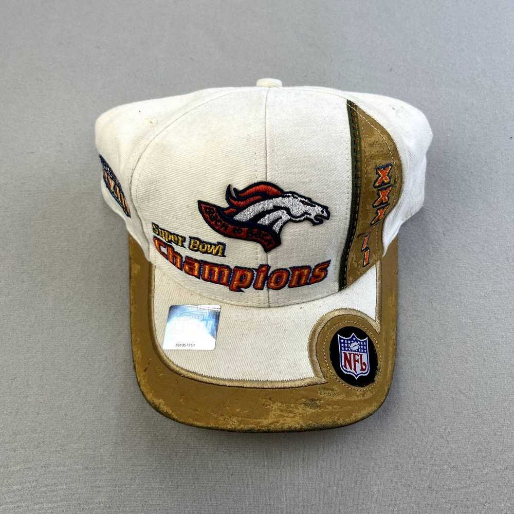 Denver Broncos Super Bowl Hat Adjustable Logo Athletic Champion XXXIII  VINTAGE