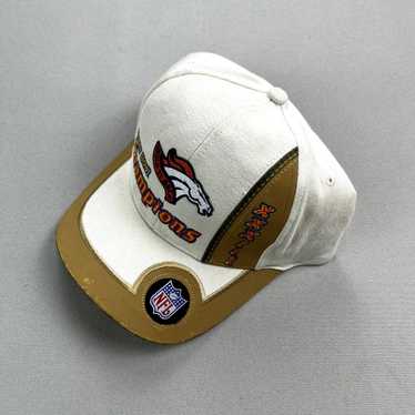 Bling Crystal Denver Broncos White Adjustable Hat NFL 