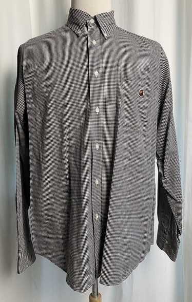 Bape One Point Gingham BD Shirt