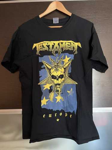 Band Tees Testament 2014 European Tour Shirt