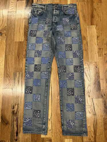 Louis Vuitton Men's 28 Navy Denim Jeans