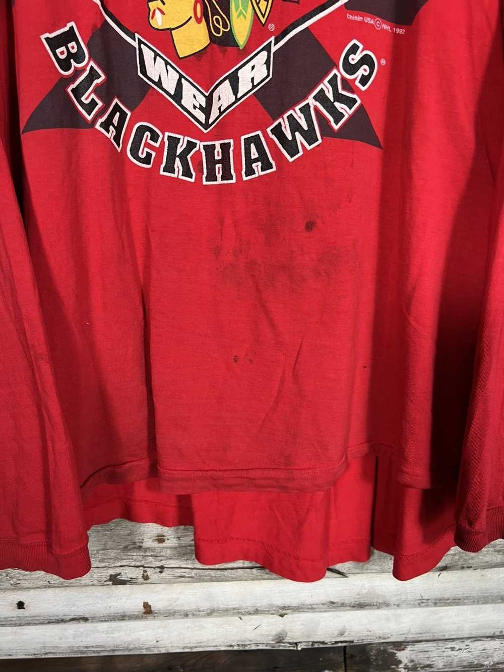 Vintage Vintage Chicago Blackhawks Shirt - image 5