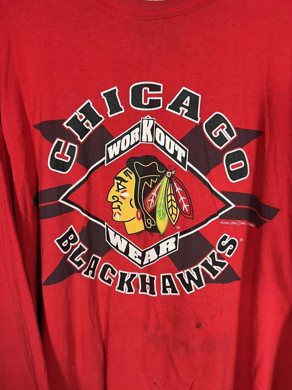 Vintage Vintage Chicago Blackhawks Shirt - image 7