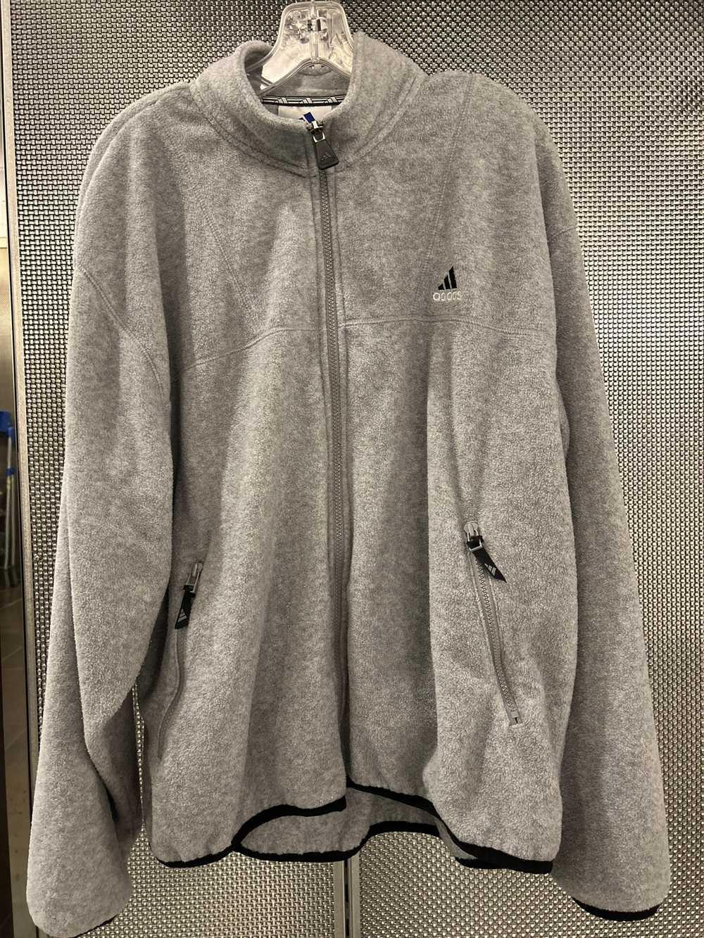 Adidas 90's Grey Adidas Fleece - image 1