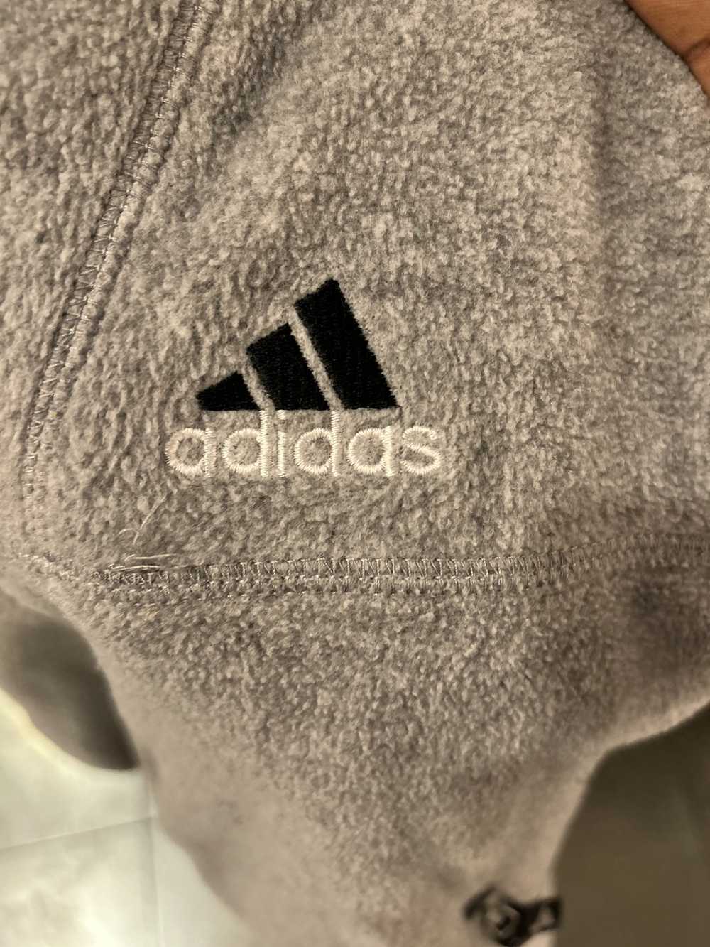 Adidas 90's Grey Adidas Fleece - image 2