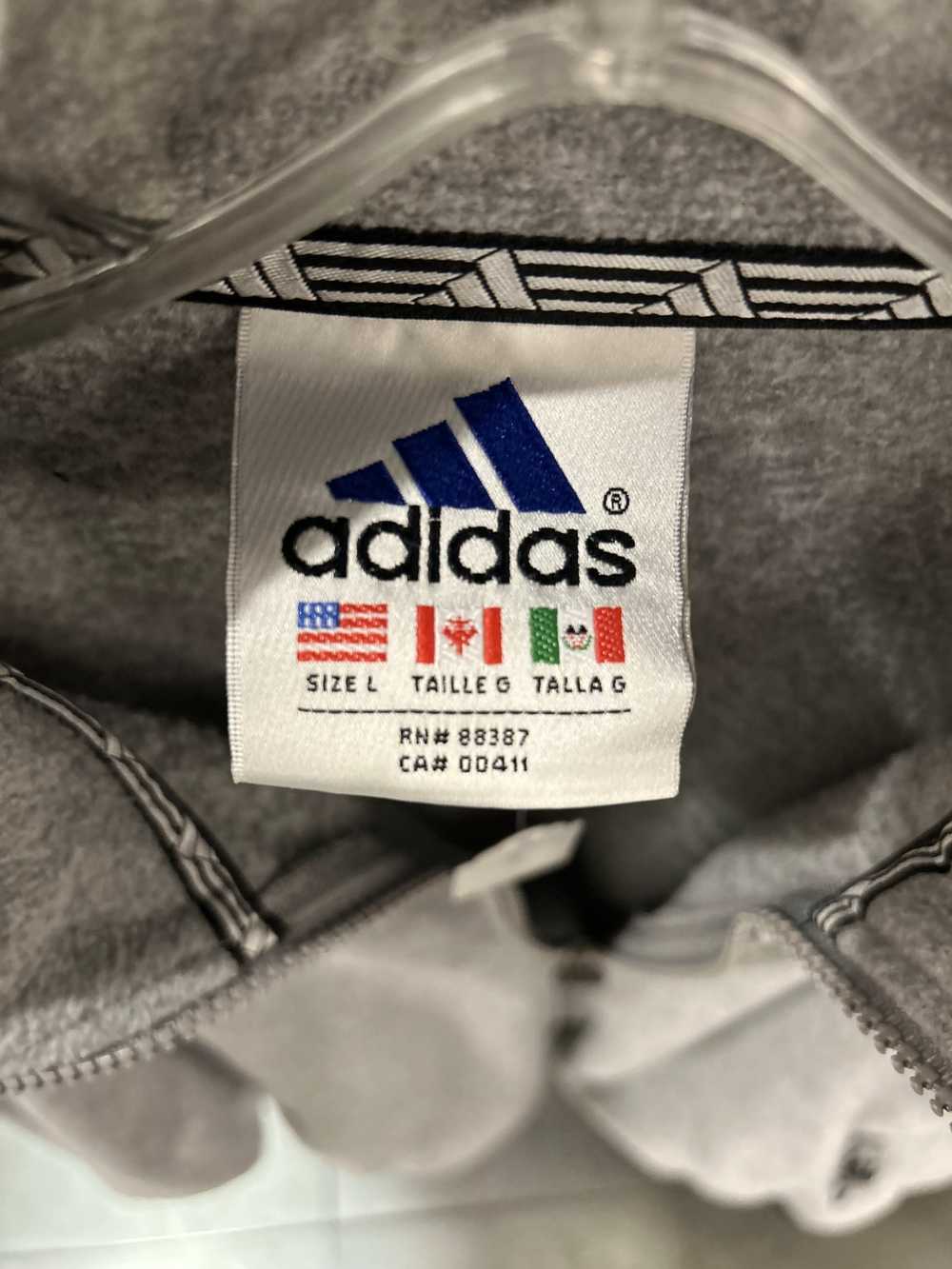Adidas 90's Grey Adidas Fleece - image 3