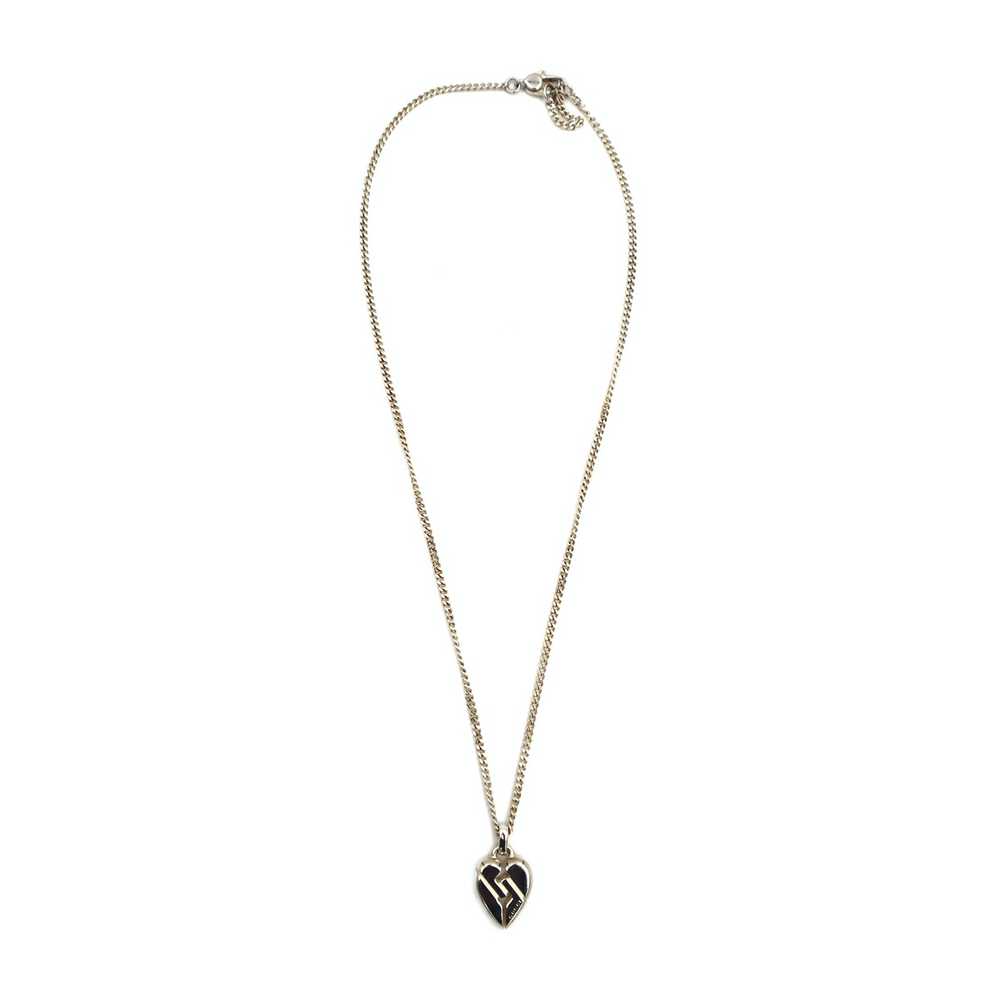 Gucci Gucci Knot Heart Silver Necklace - image 3