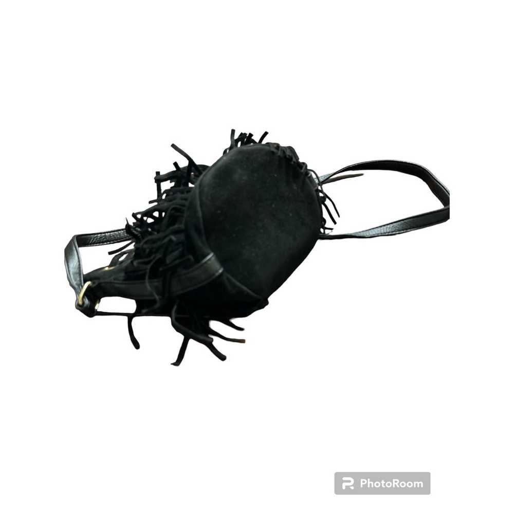 Other Olivia Miller Fringe Bucket /black Handbag … - image 2