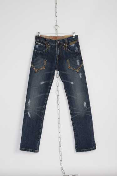 Japanese Brand × Streetwear × Vintage Tough Jeans… - image 1