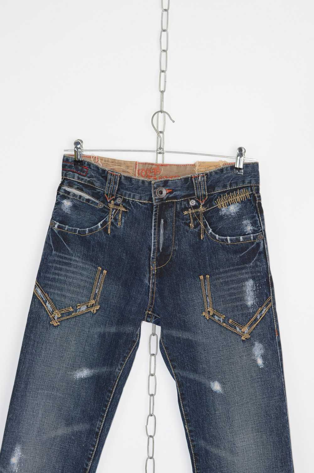 Japanese Brand × Streetwear × Vintage Tough Jeans… - image 2
