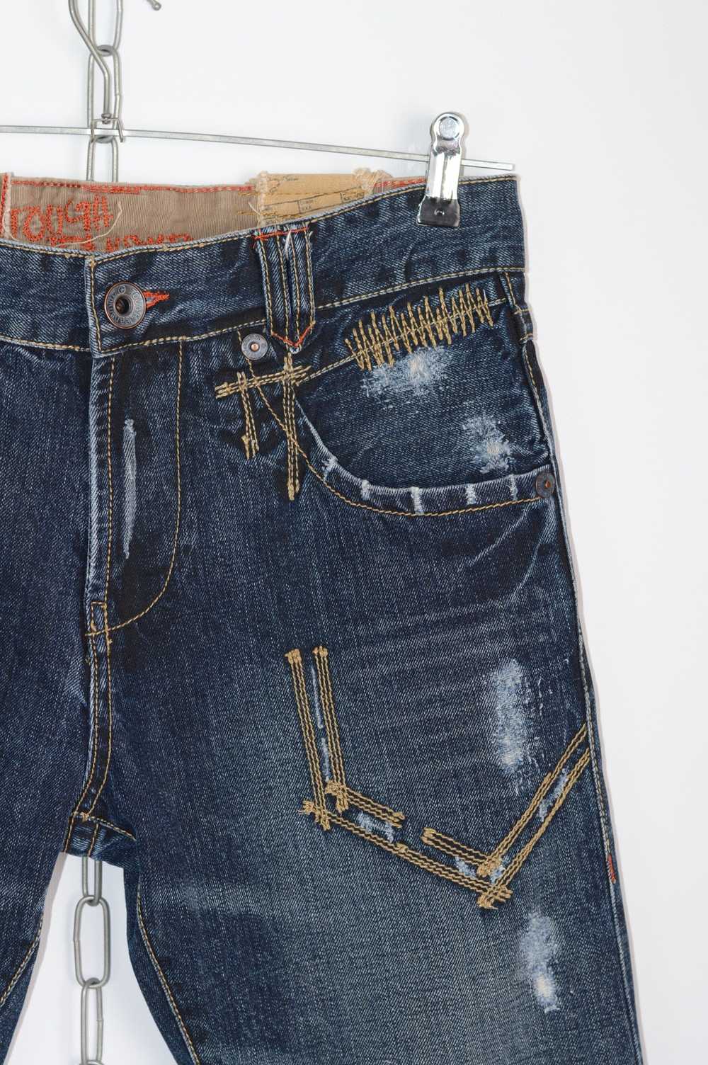 Japanese Brand × Streetwear × Vintage Tough Jeans… - image 3