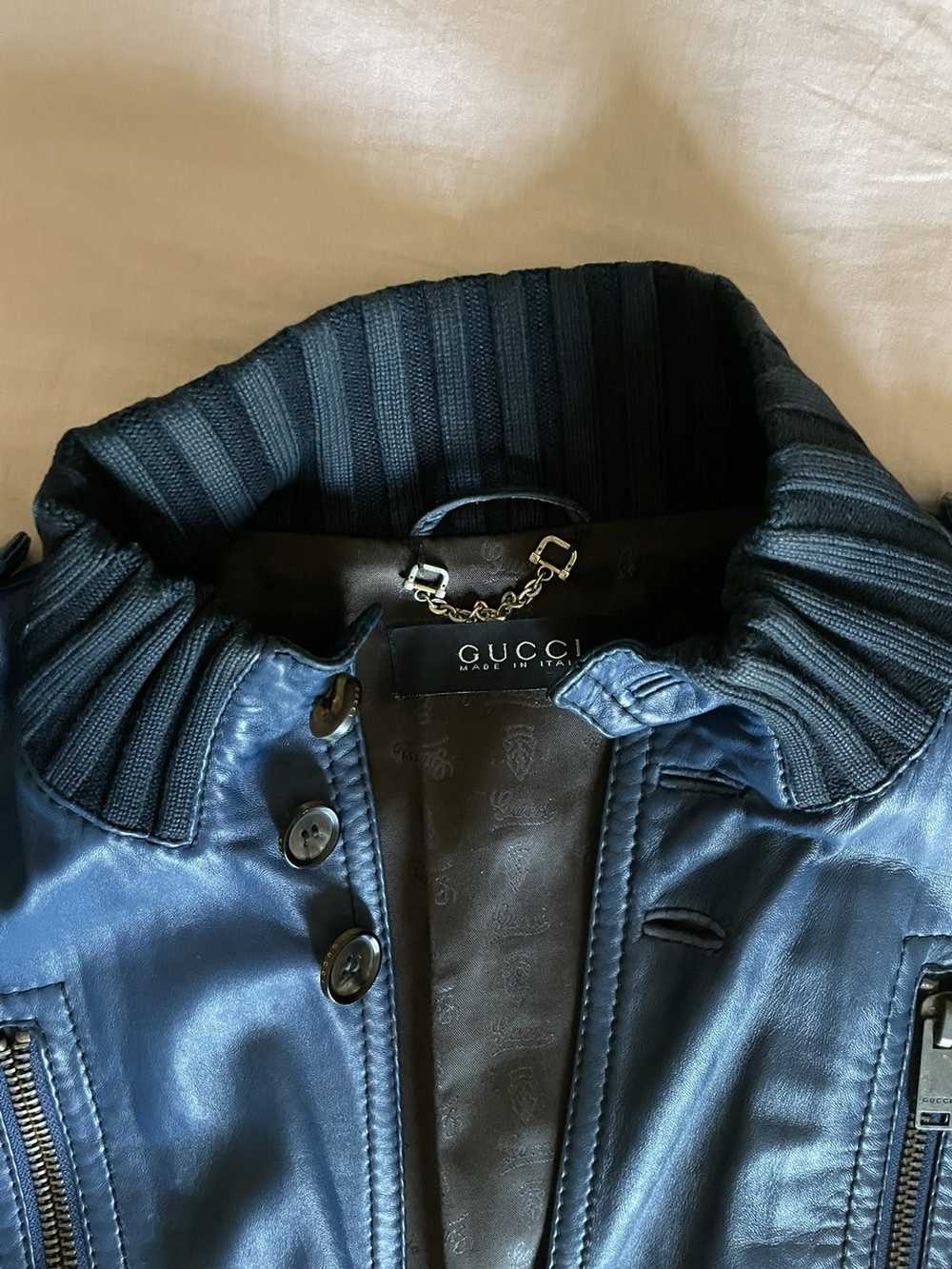 Gucci Gucci Madonna Leather Jacket - image 2