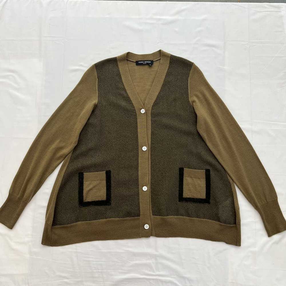 Japanese Brand Vintage Yoshi Kondo Paris Cardigan Gem