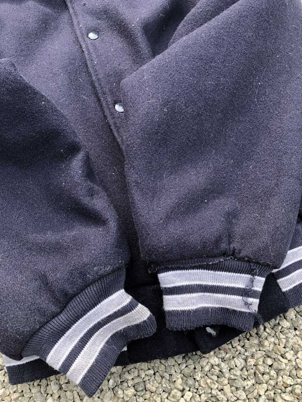 American College × Varsity Jacket × Vintage VINTA… - image 5