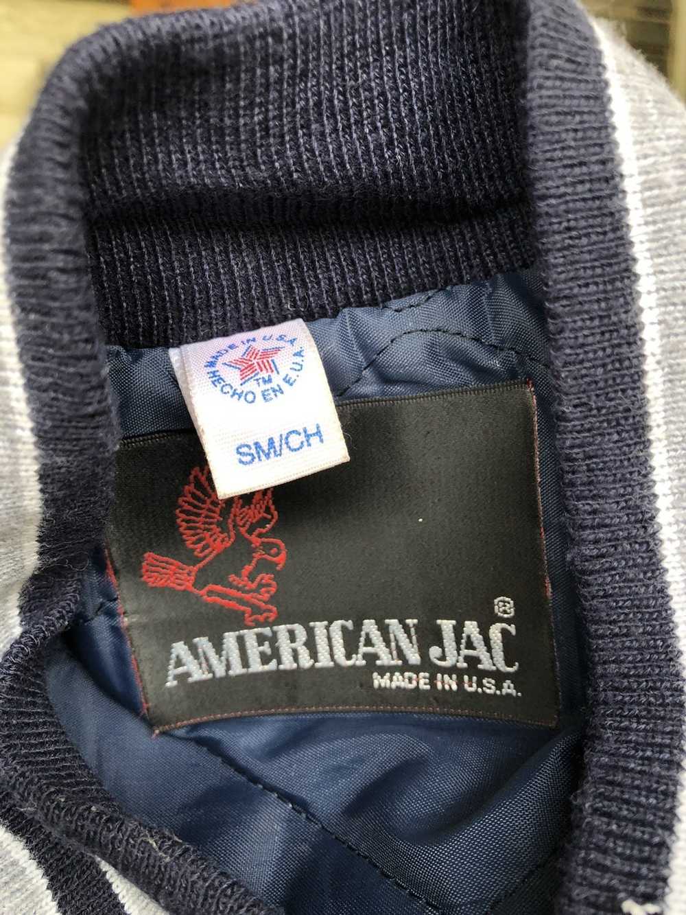 American College × Varsity Jacket × Vintage VINTA… - image 6