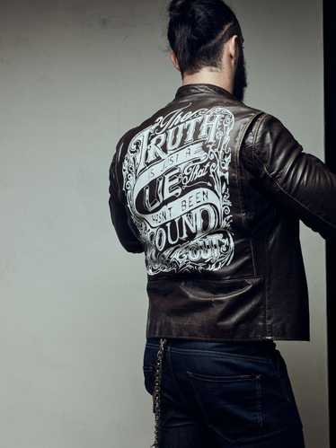 Brooks Brothers × Leather Jacket Leather jacket VE