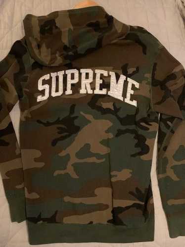 Supreme Supreme Camo Waffle Hooded Thermal