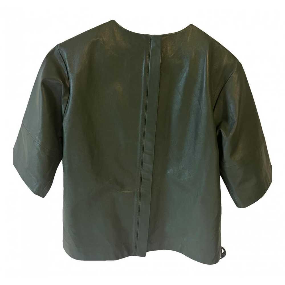 Equipment Leather shirt - image 2