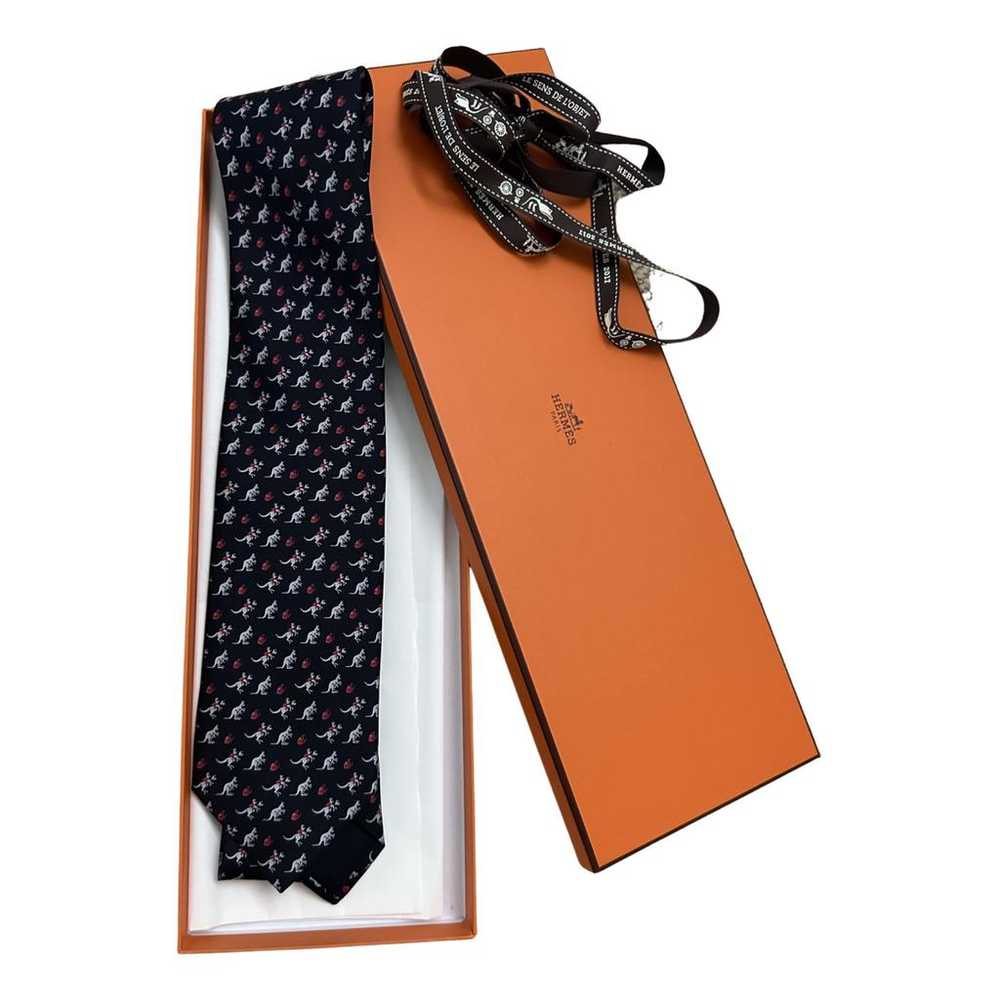 Hermès Silk tie - image 1