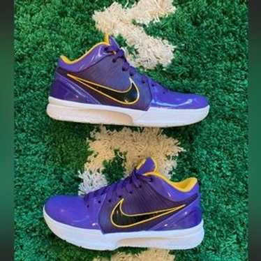 Nike Kobe 4 Protro Undefeated Los Angeles Lakers - Gem