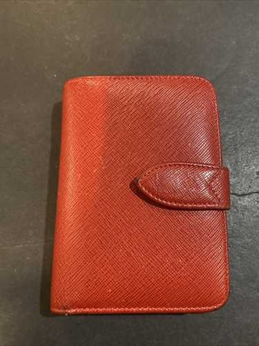 小物 OLD COACH Folding wallet leather red Vintage Red Coach Leather Wallet - Etsy