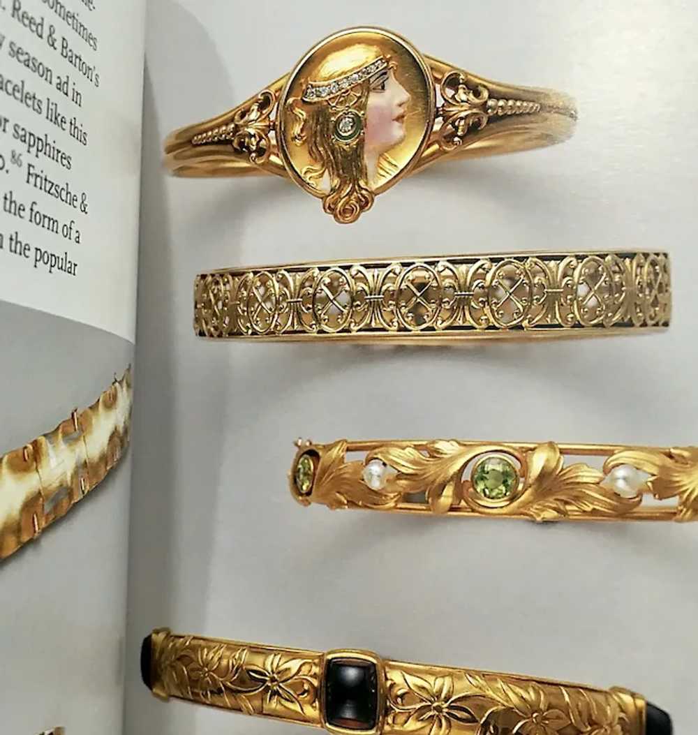 Antique Art Nouveau Diamond 14K Gold HERPER BROS … - image 3