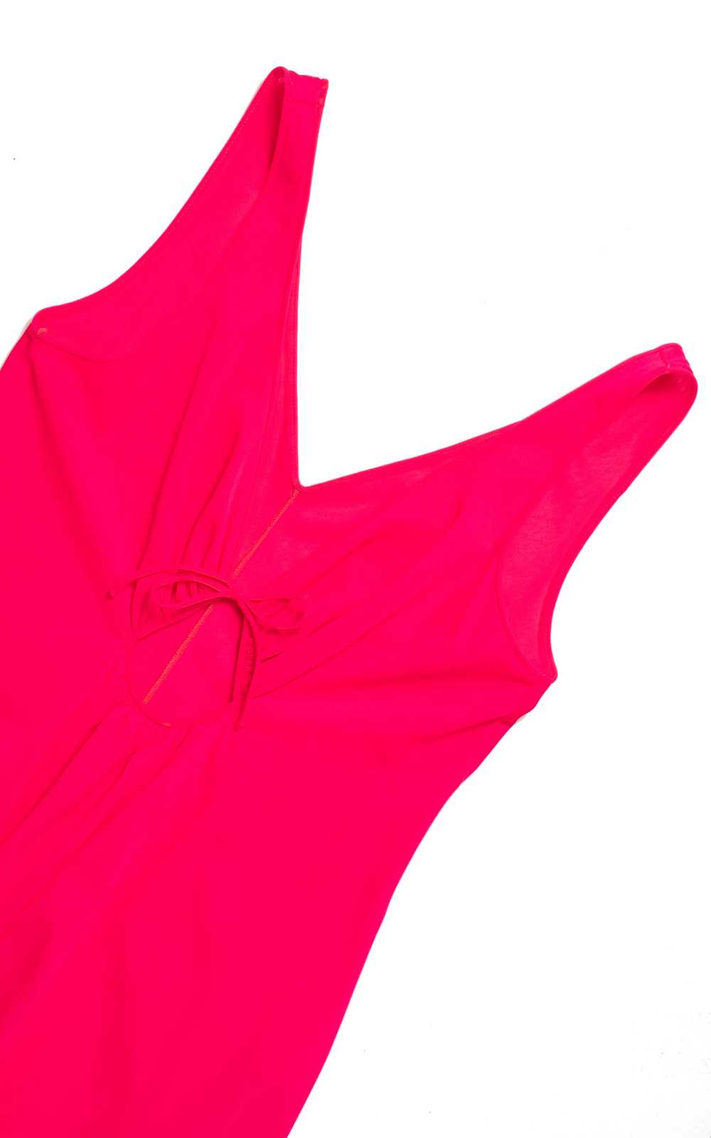 1970s Neon Hot Pink Nightgown | small/medium/large - image 9
