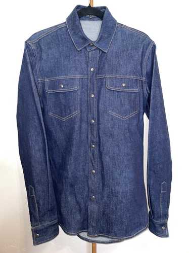 Jil Sander JIL SANDER DENIM Snap Shirt - Like New