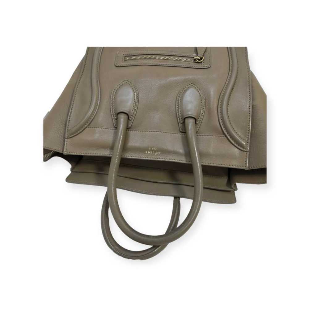 Celine Luggage Phantom pony-style calfskin handbag - image 8