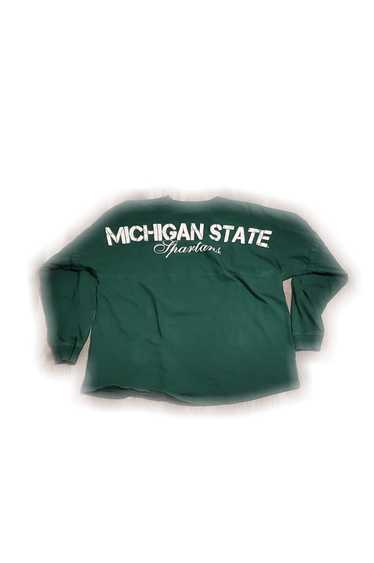 Vintage Michigan State Jersey Longsleeve T-Shirt