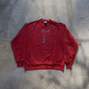 Vintage 90’s heart crewneck sweatshirt - image 1