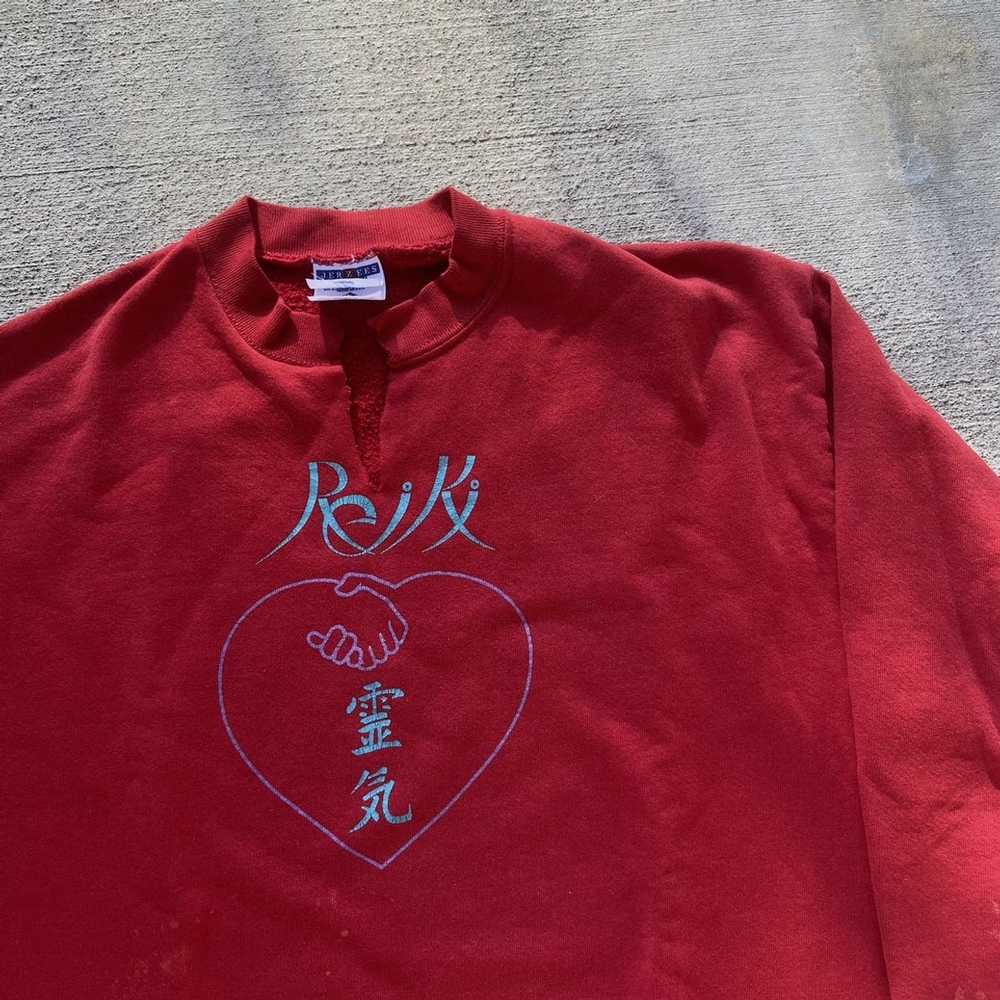 Vintage 90’s heart crewneck sweatshirt - image 2