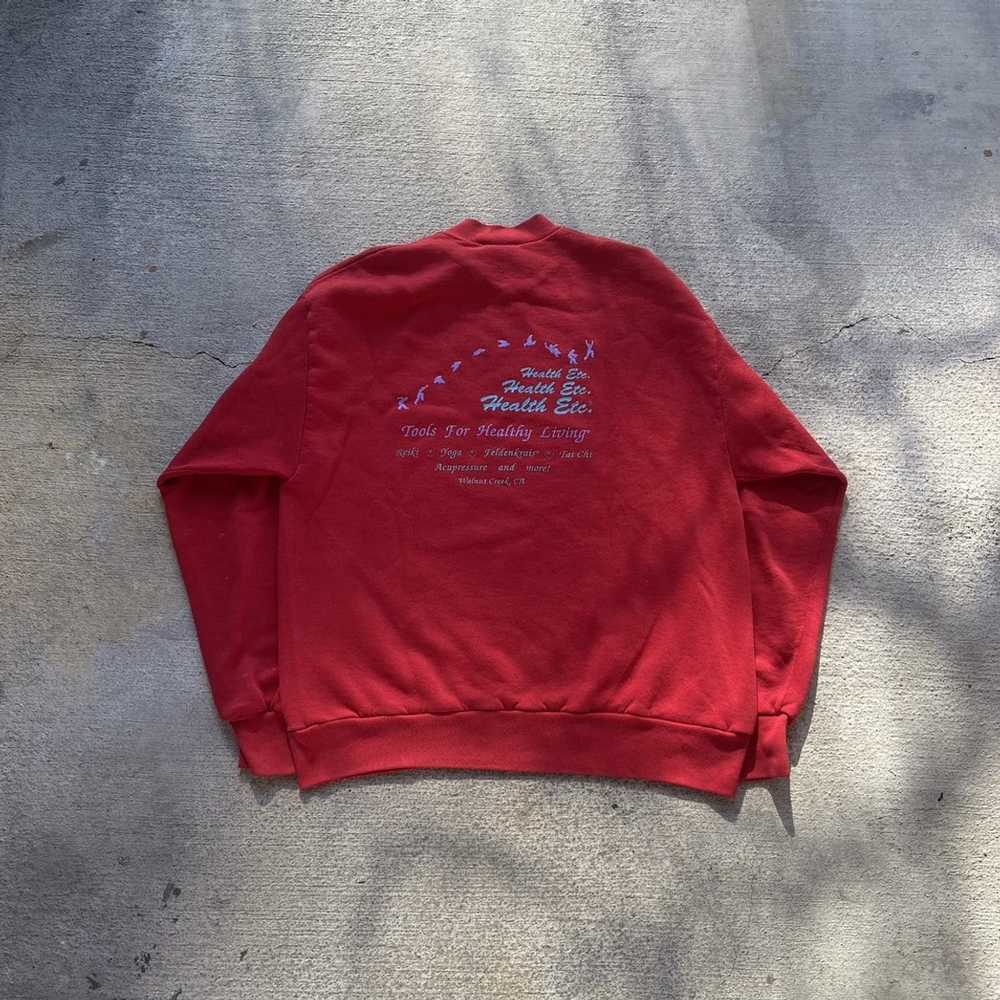 Vintage 90’s heart crewneck sweatshirt - image 3