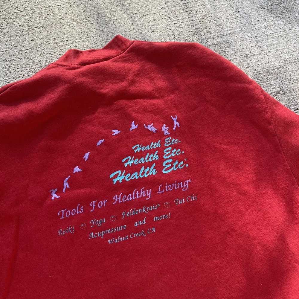 Vintage 90’s heart crewneck sweatshirt - image 4