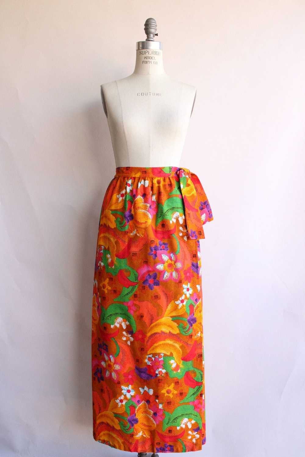Vintage Vintage 1960s Skirt, Beverly Vogue Wrap M… - image 2