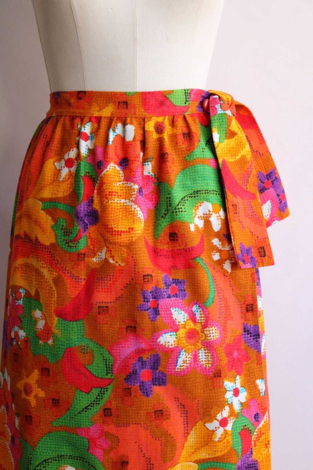 Vintage Vintage 1960s Skirt, Beverly Vogue Wrap M… - image 3
