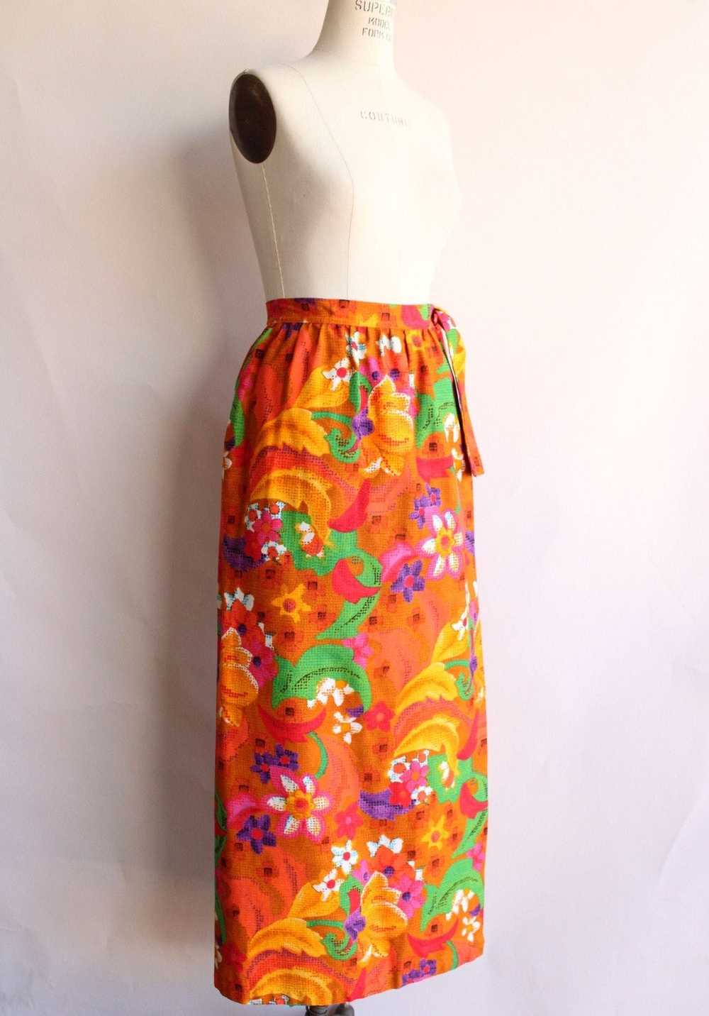 Vintage Vintage 1960s Skirt, Beverly Vogue Wrap M… - image 5