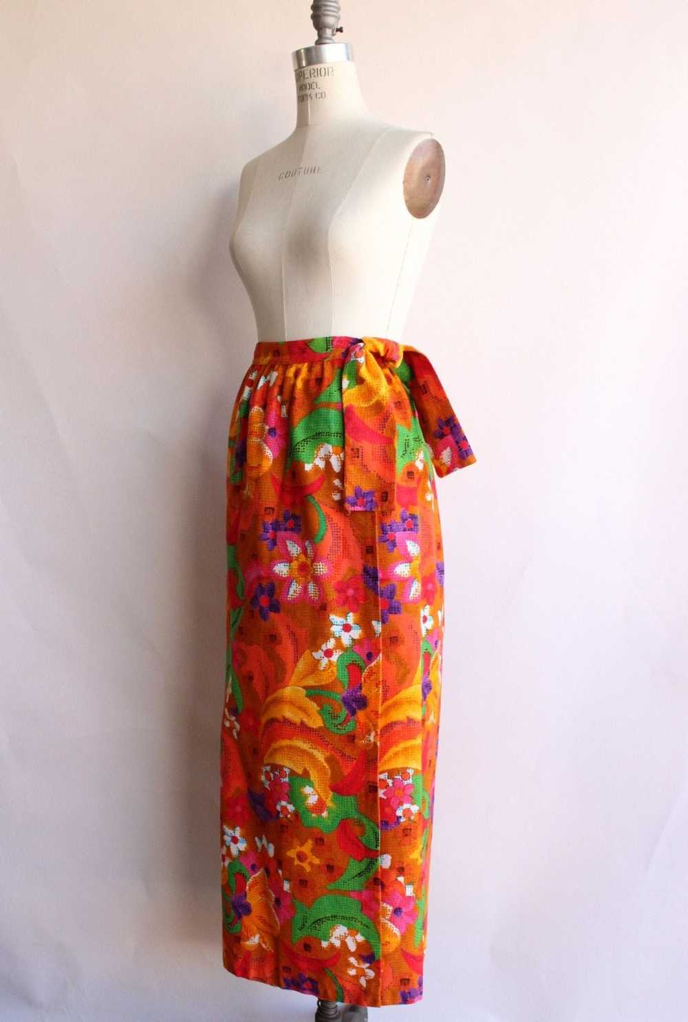 Vintage Vintage 1960s Skirt, Beverly Vogue Wrap M… - image 7