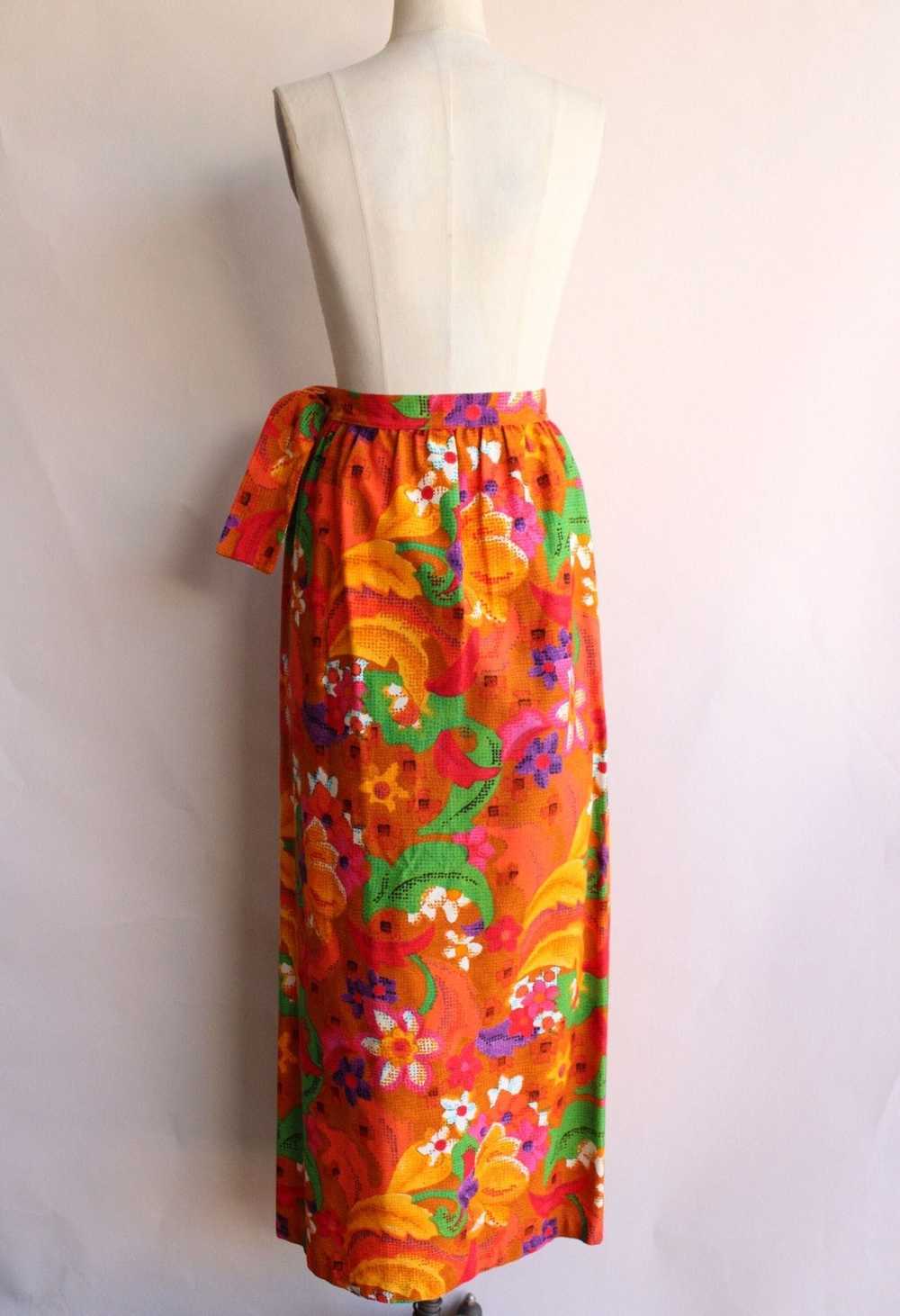 Vintage Vintage 1960s Skirt, Beverly Vogue Wrap M… - image 8