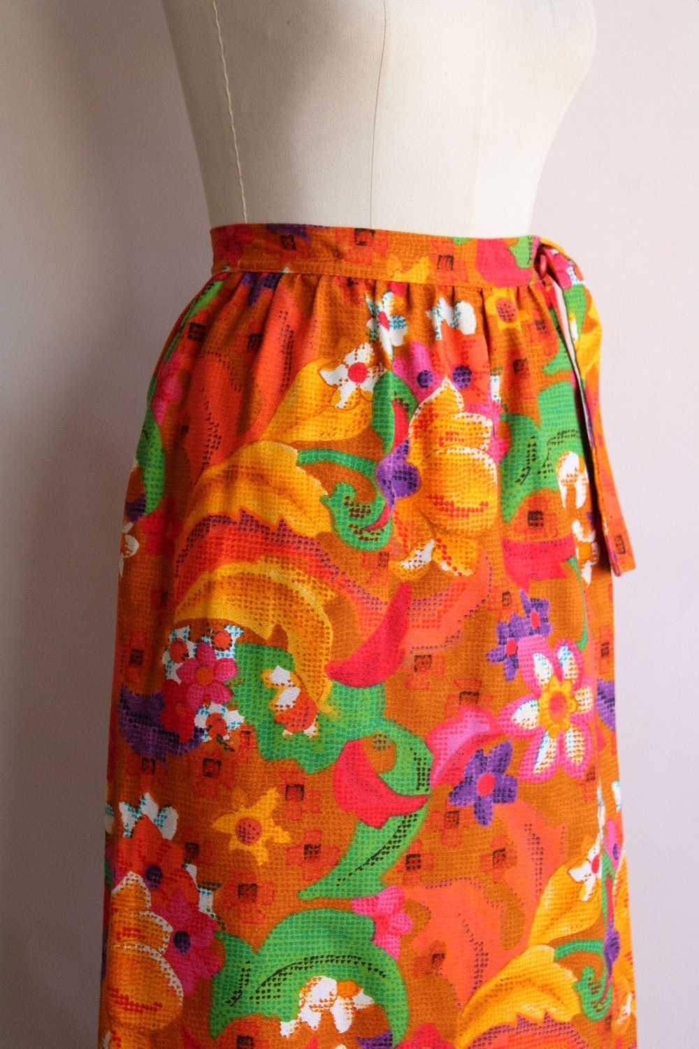 Vintage Vintage 1960s Skirt, Beverly Vogue Wrap M… - image 9