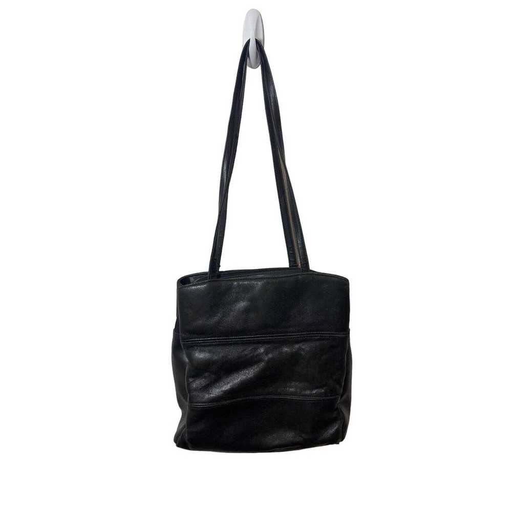 Other Unbranded Black Leather Shoulder Bag - image 2