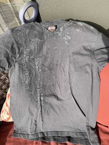 Harley Davidson Dark grey harley davidson shirt