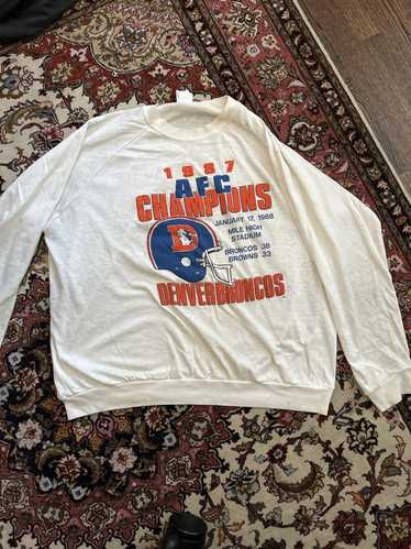 NFL × Streetwear × Vintage 1987 AFC Champions Denv