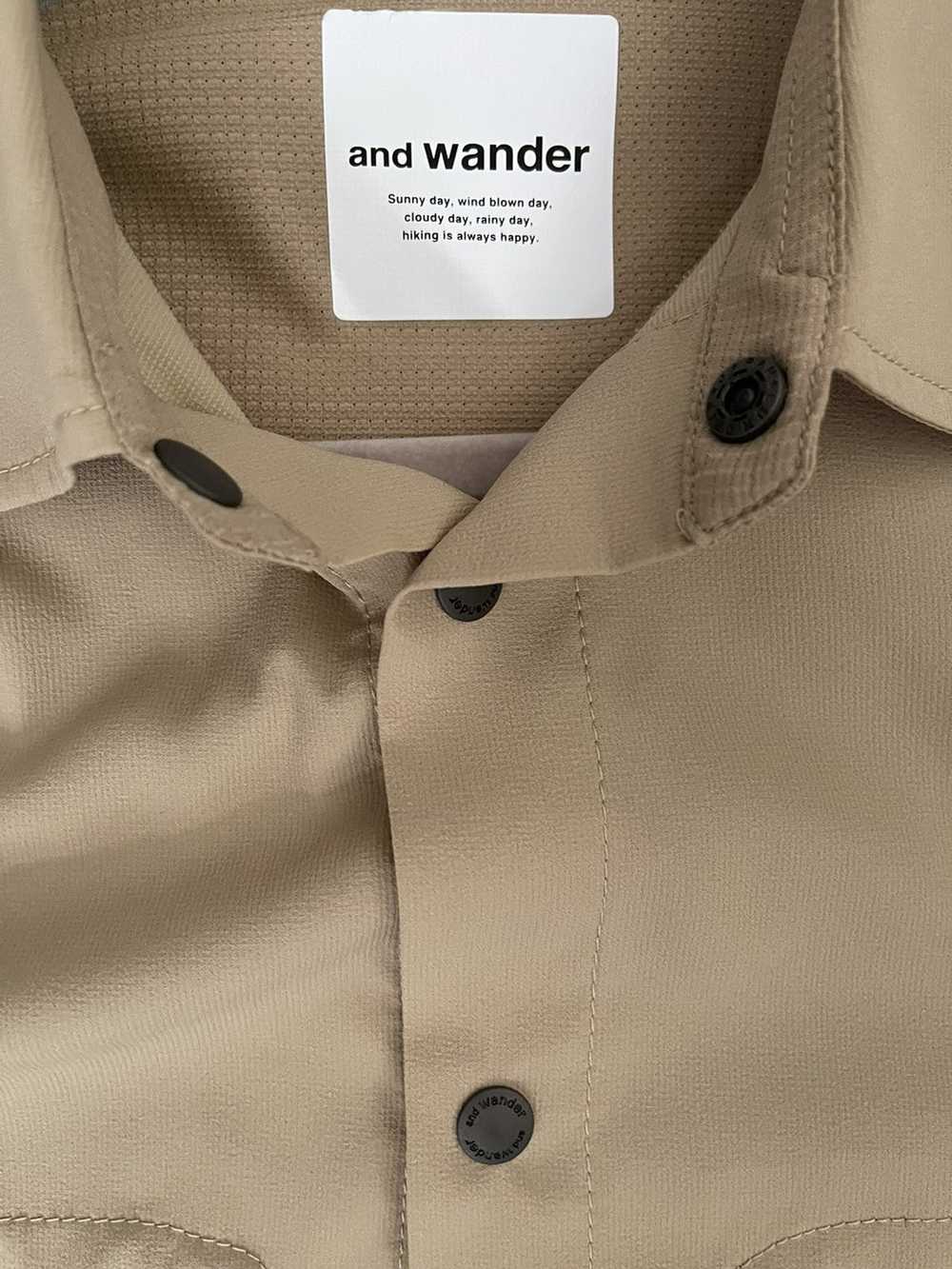 And Wander And Wander Tech Short Sleeve Shirt - image 4