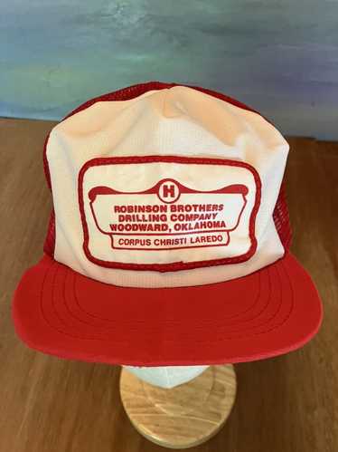 Made In Usa × Trucker Hat × Vintage 70s 80s Vinta… - image 1