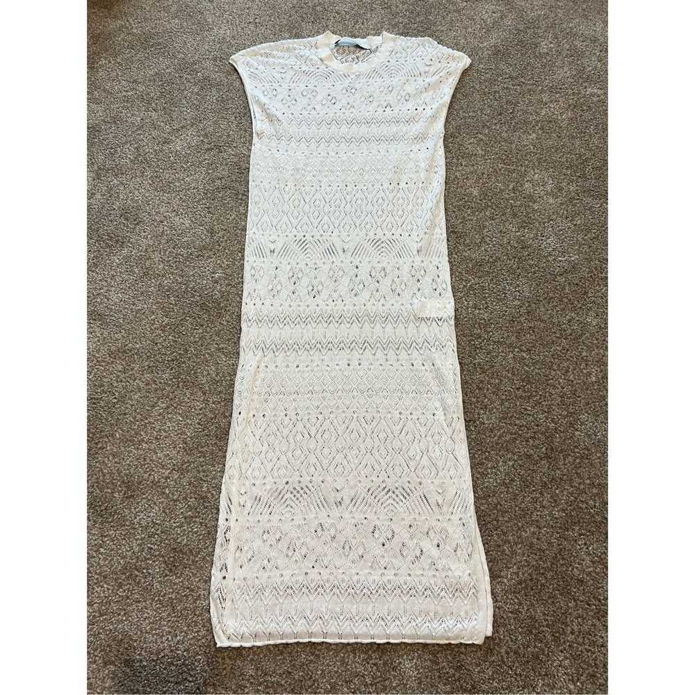 Iro IRO white cover/dress see through missing inn… - image 5