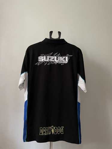 Racing × Slightly Distressed Suzuki Tee × Vintage… - image 1