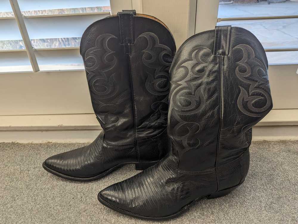 Nocona Boots Justin Brand Vintage Western Cowboy … - image 4