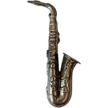 Beau Sterling Saxophone Pin